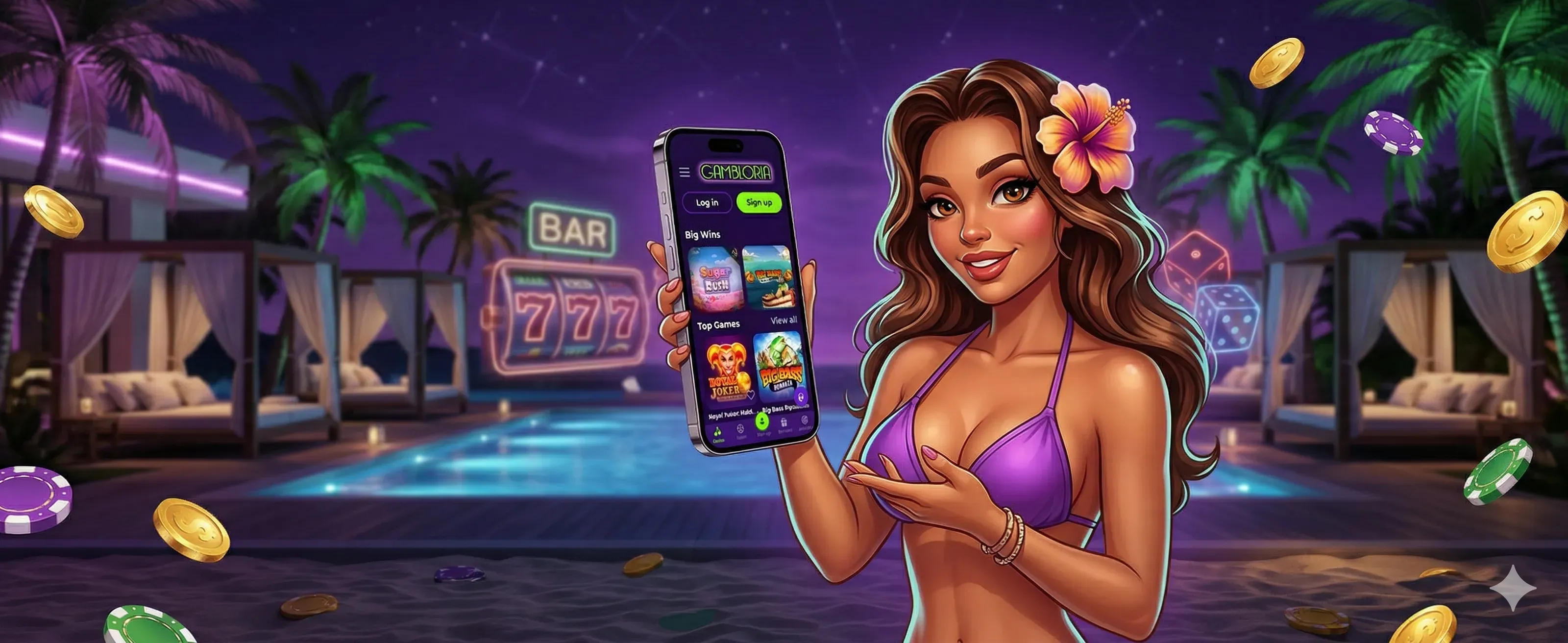 Gambloria mobiele casino